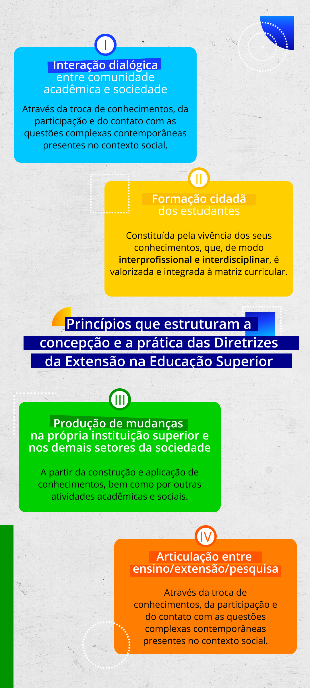 Diretrizes da extensão na educação superior